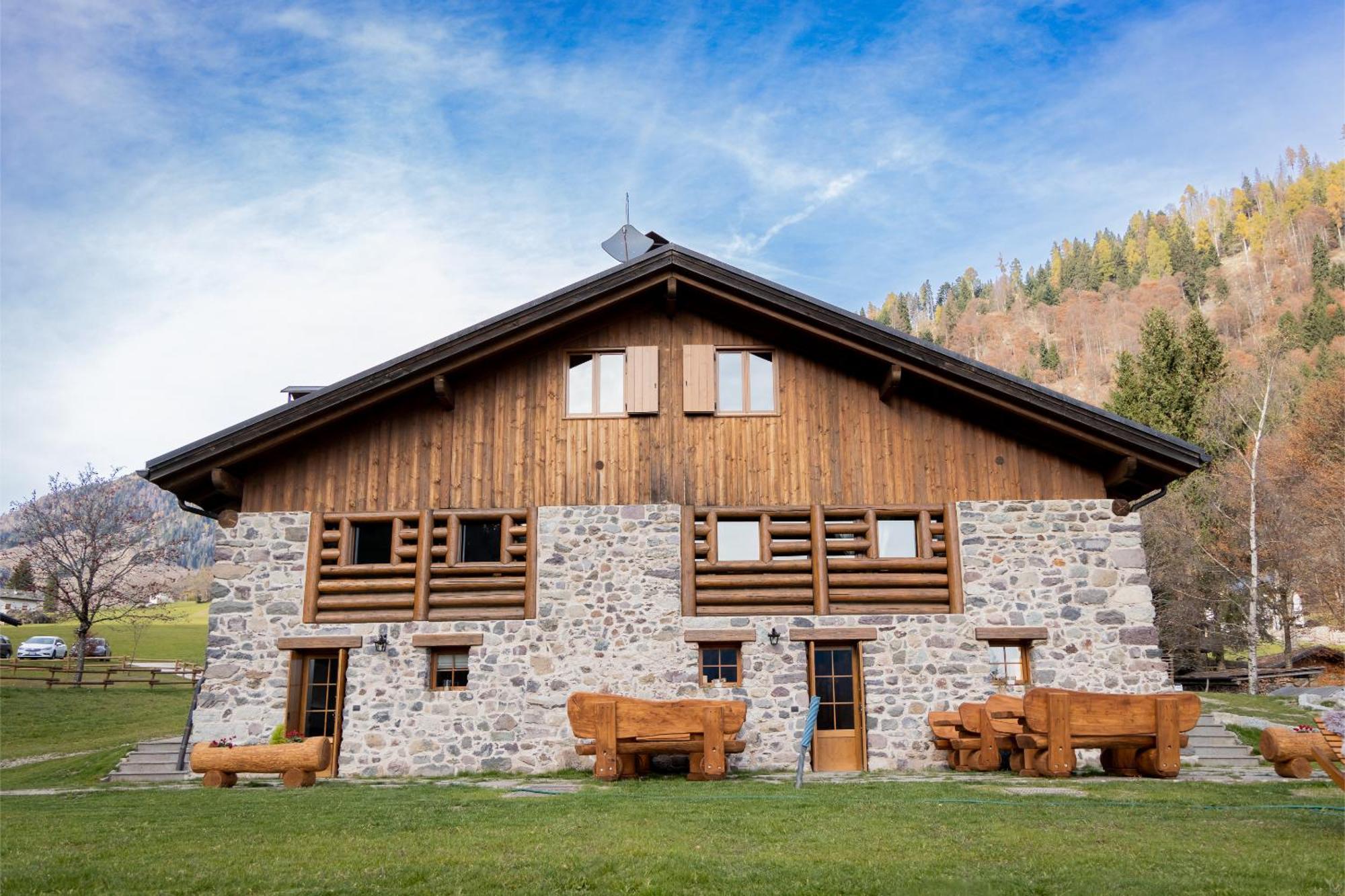 Chalet Al Maso Val Calamento Telve Exterior foto